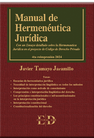 MANUAL DE HERMENÉUTICA JURÍDICA